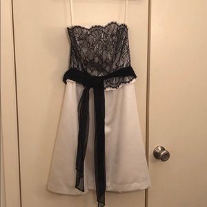 White House Black Market Cocktail Wedding Dress